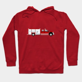 Fire Truck Light Rescue Hoodie